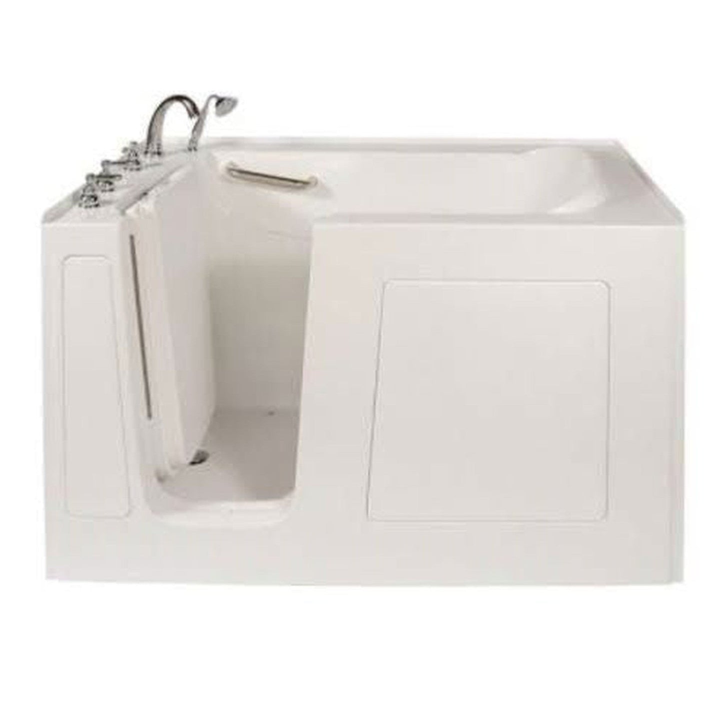 Mobility Bathworks 30"W x 60"L x 38"H Walk-In Left Hand Dual Jetted Tub - White