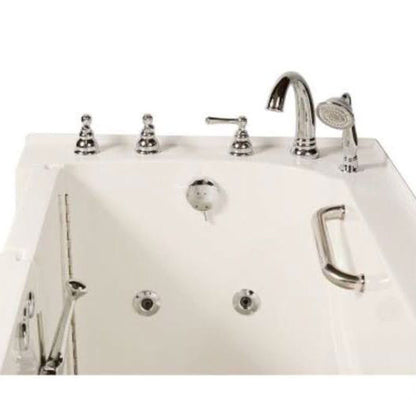 Mobility Bathworks 30"W x 60"L x 38"H Walk-In Left Hand Dual Jetted Tub - White