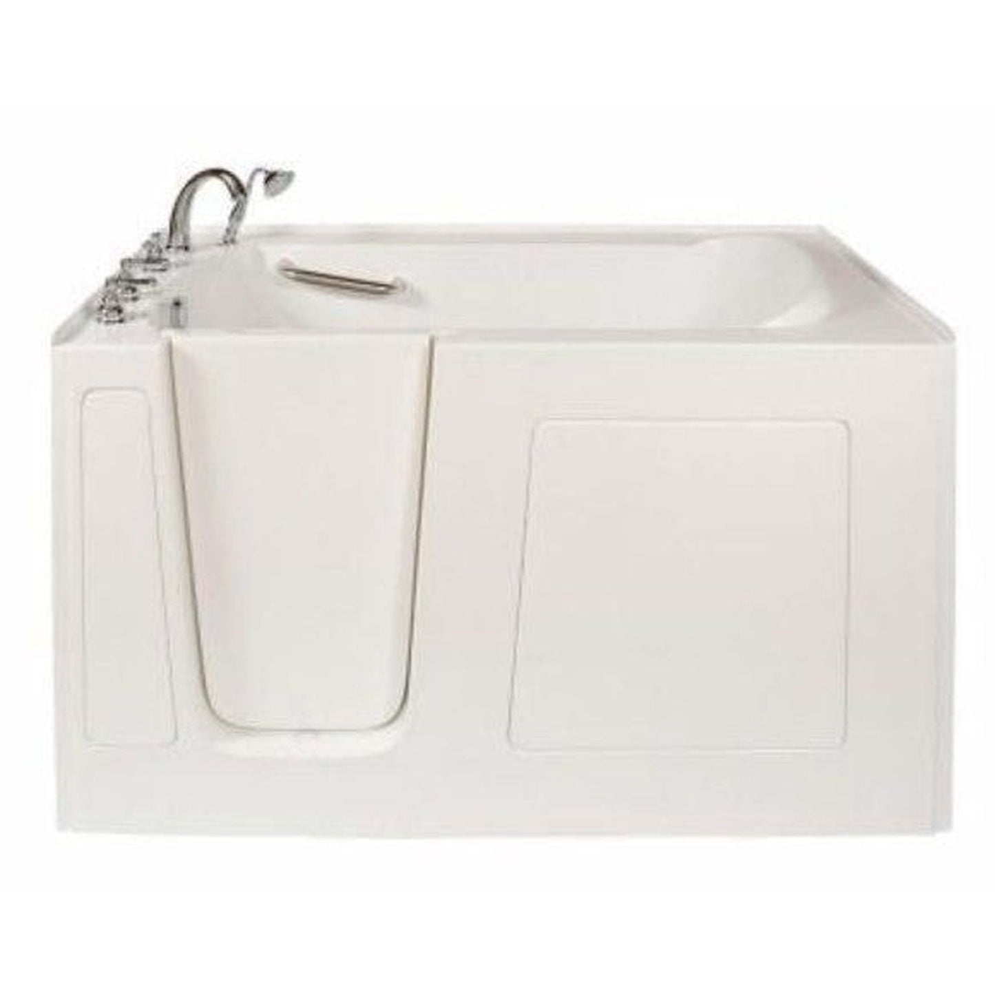 Mobility Bathworks 30"W x 60"L x 38"H Walk-In Left Hand Soaker Tub - White