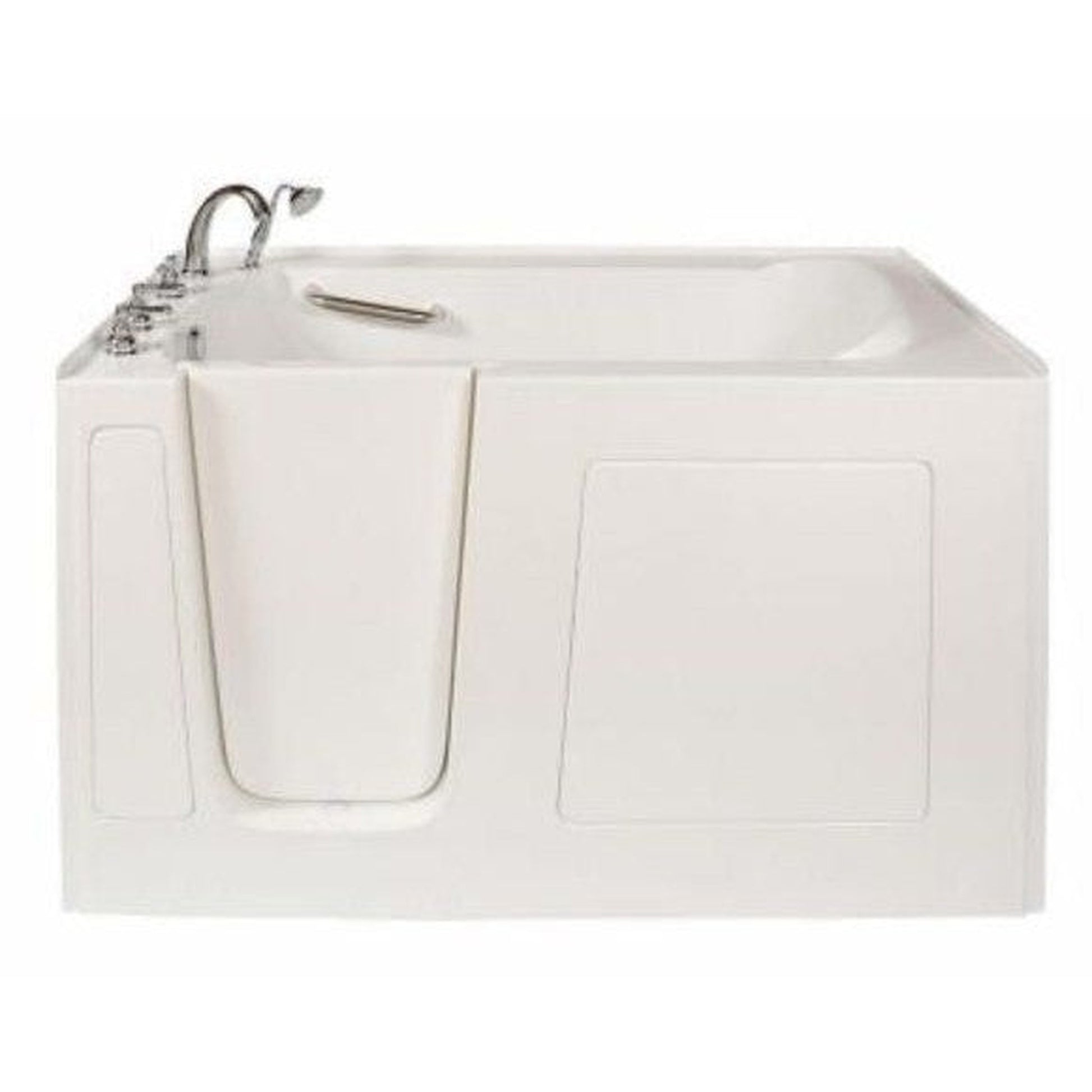 Mobility Bathworks 30"W x 60"L x 38"H Walk-In Left Hand Soaker Tub - White