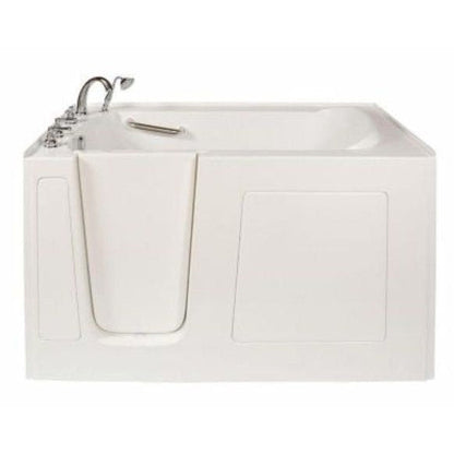 Mobility Bathworks 30"W x 60"L x 38"H Walk-In Left Hand Soaker Tub - White