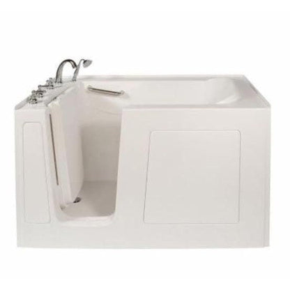 Mobility Bathworks 30"W x 60"L x 38"H Walk-In Left Hand Soaker Tub - White