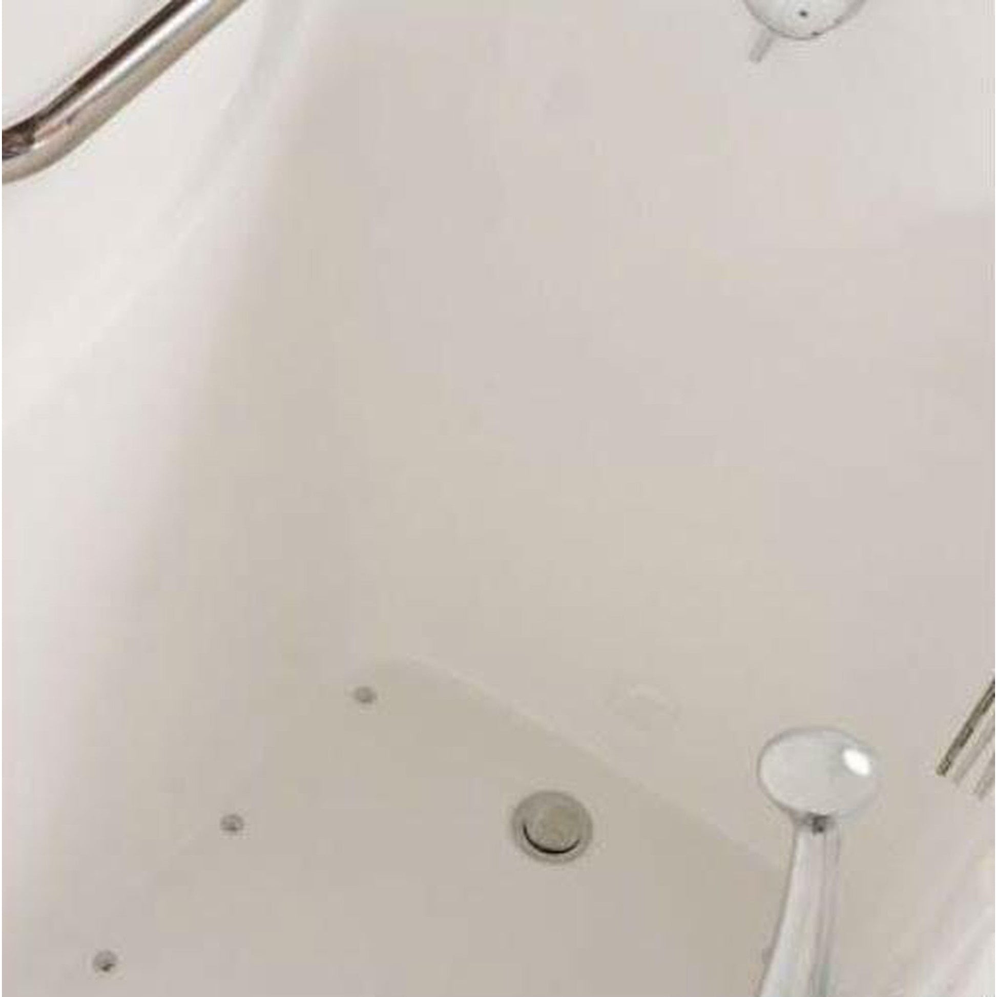 Mobility Bathworks 30"W x 60"L x 38"H Walk-In Right Hand Air Jetted Tub - White