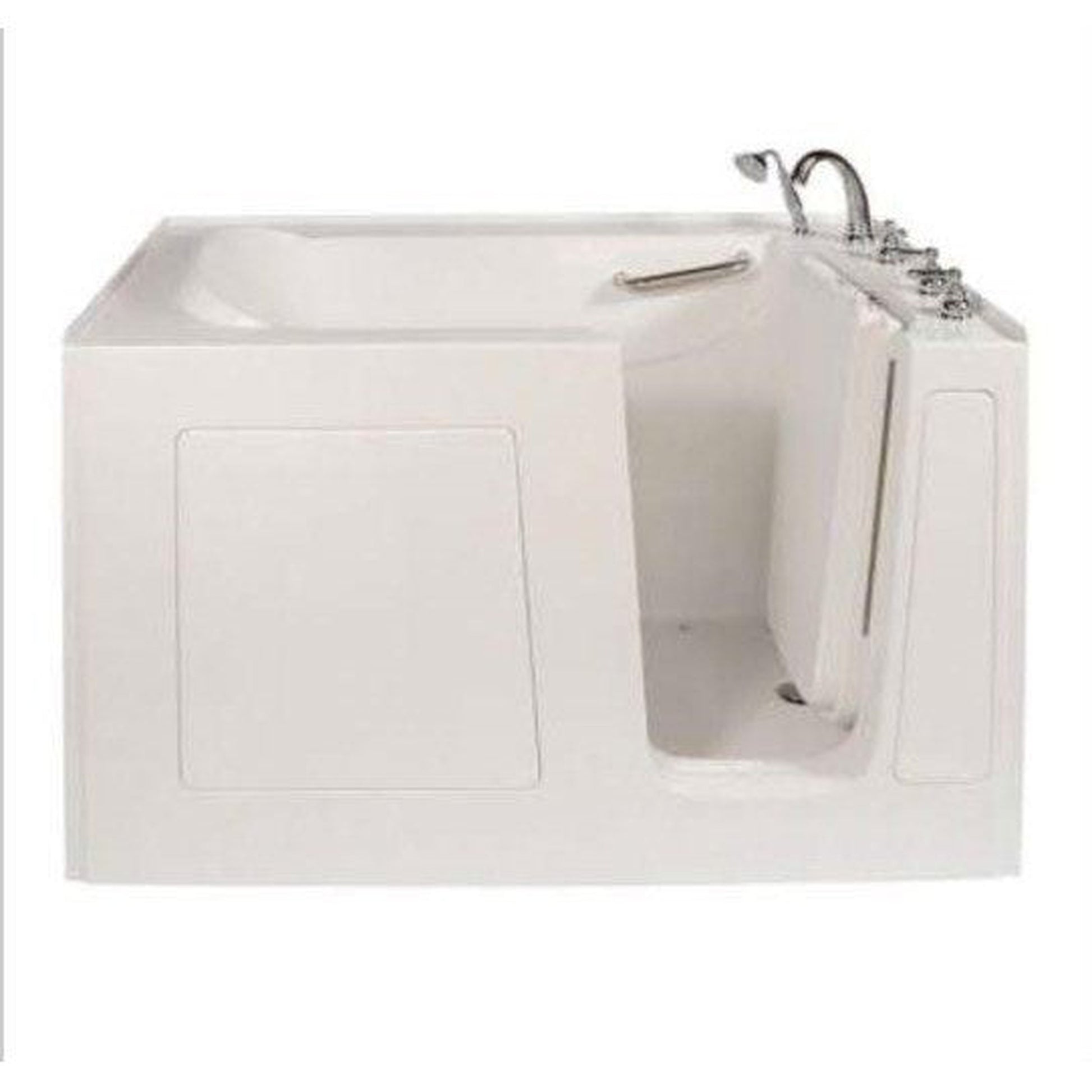 Mobility Bathworks 30"W x 60"L x 38"H Walk-In Right Hand Air Jetted Tub - White