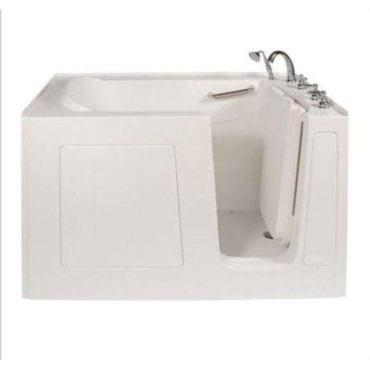 Mobility Bathworks 30"W x 60"L x 38"H Walk-In Right Hand Air Jetted Tub - White
