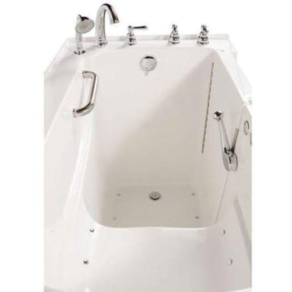 Mobility Bathworks 30"W x 60"L x 38"H Walk-In Right Hand Air Jetted Tub - White