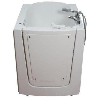 Mobility Bathworks 33"W x 38"L x 40"H Walk-In Left Hand Air Jetted Tub - White