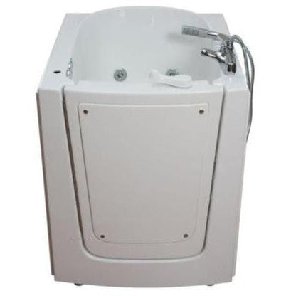 Mobility Bathworks 33"W x 38"L x 40"H Walk-In Left Hand Dual Jetted Tub - White