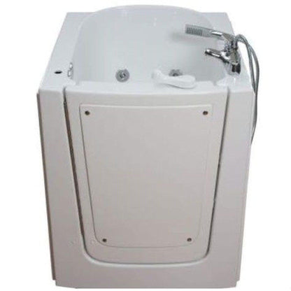 Mobility Bathworks 33"W x 38"L x 40"H Walk-In Left Hand Water Jetted Tub -White