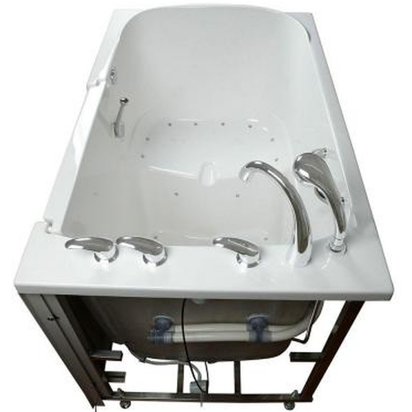Mobility Bathworks 33"W x 55"L x 41"H Walk-In Left Hand Air Jetted Tub