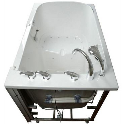Mobility Bathworks 33"W x 55"L x 41"H Walk-In Left Hand Air Jetted Tub