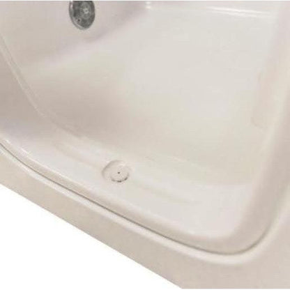 Mobility Bathworks 33"W x 55"L x 41"H Walk-In Right Hand Water Jetted Tub - White
