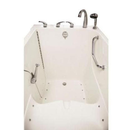 Mobility Bathworks 35"W x 55"L x 41"H Walk-In Left Hand Air Jetted Tub