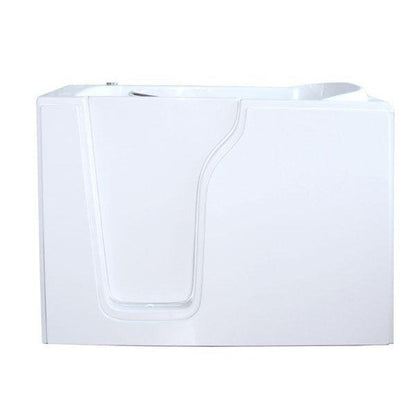 Mobility Bathworks 35"W x 55"L x 41"H Walk-In Left Hand Dual Jetted Tub - White