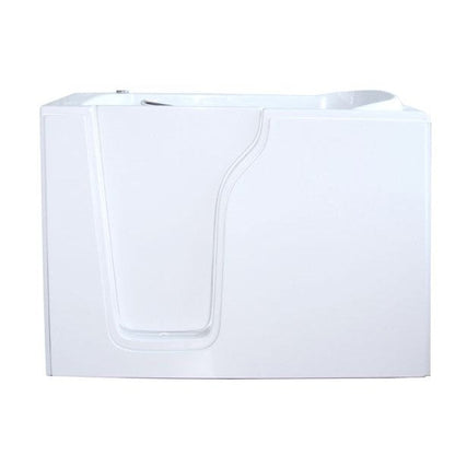 Mobility Bathworks 35"W x 55"L x 41"H Walk-In Left Hand Soaker Tub - White