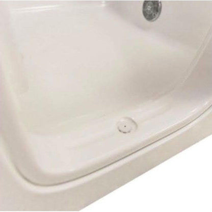 Mobility Bathworks 35"W x 55"L x 41"H Walk-In Left Hand Water Jetted Tub