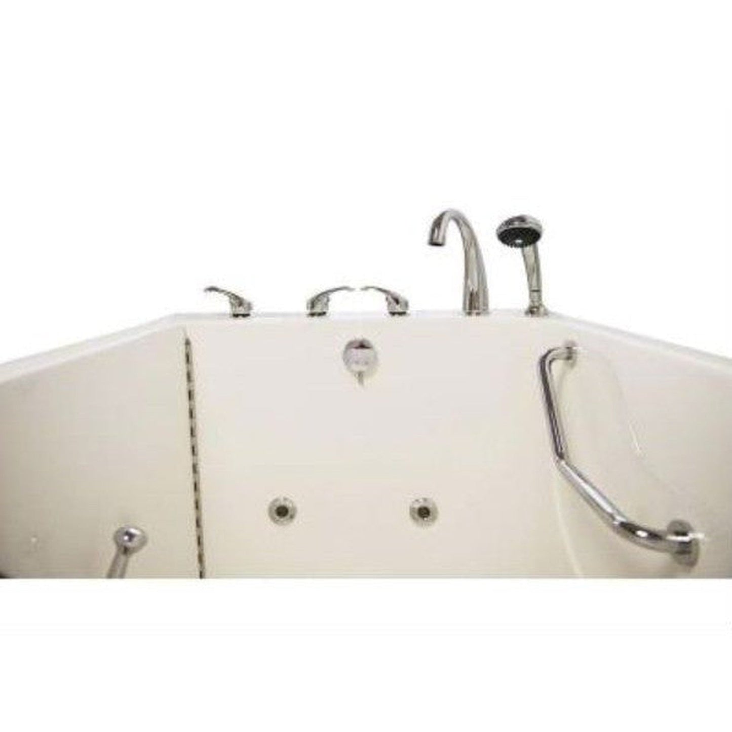 Mobility Bathworks 35"W x 55"L x 41"H Walk-In Left Hand Water Jetted Tub