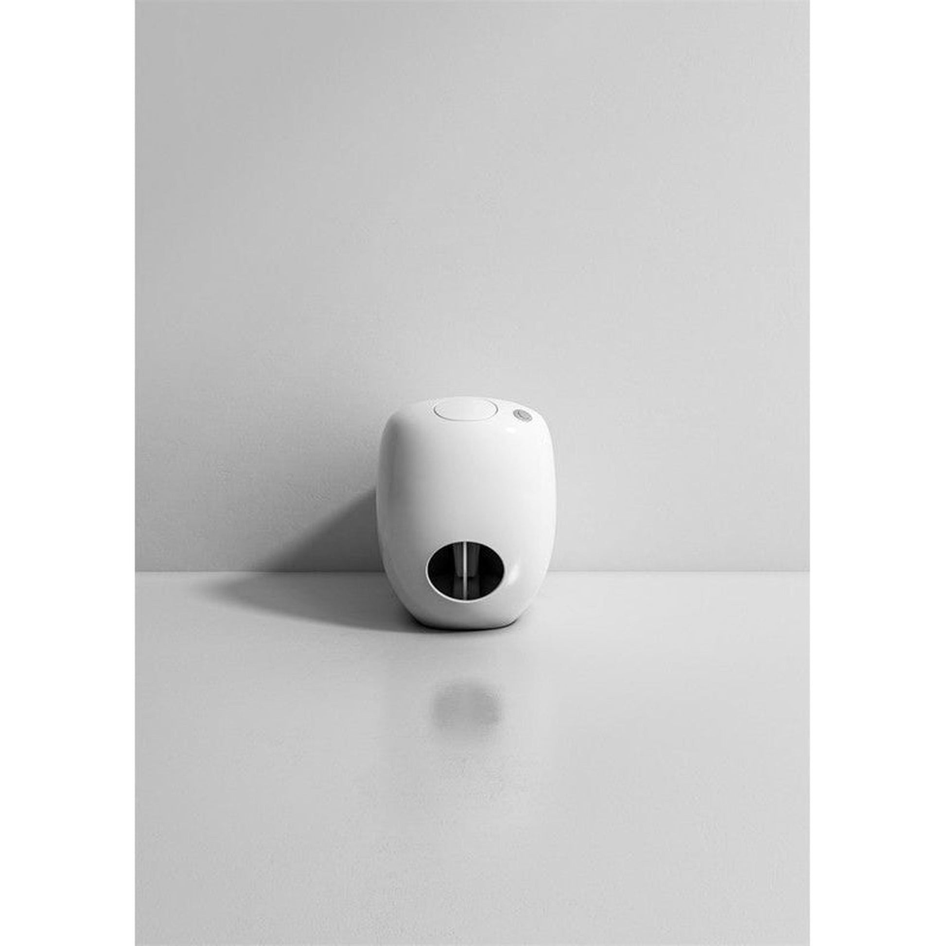 Moreno BENO 2085 White Single Flush Rounded Toilet