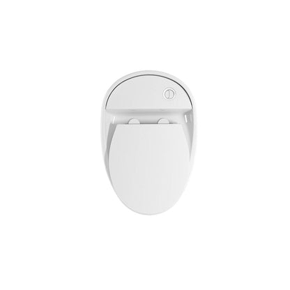 Moreno BENO 2088 White Single Flush Rounded Toilet