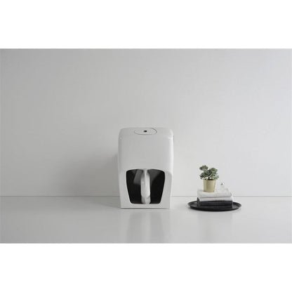 Moreno BENO White Single Flush Square Toilet