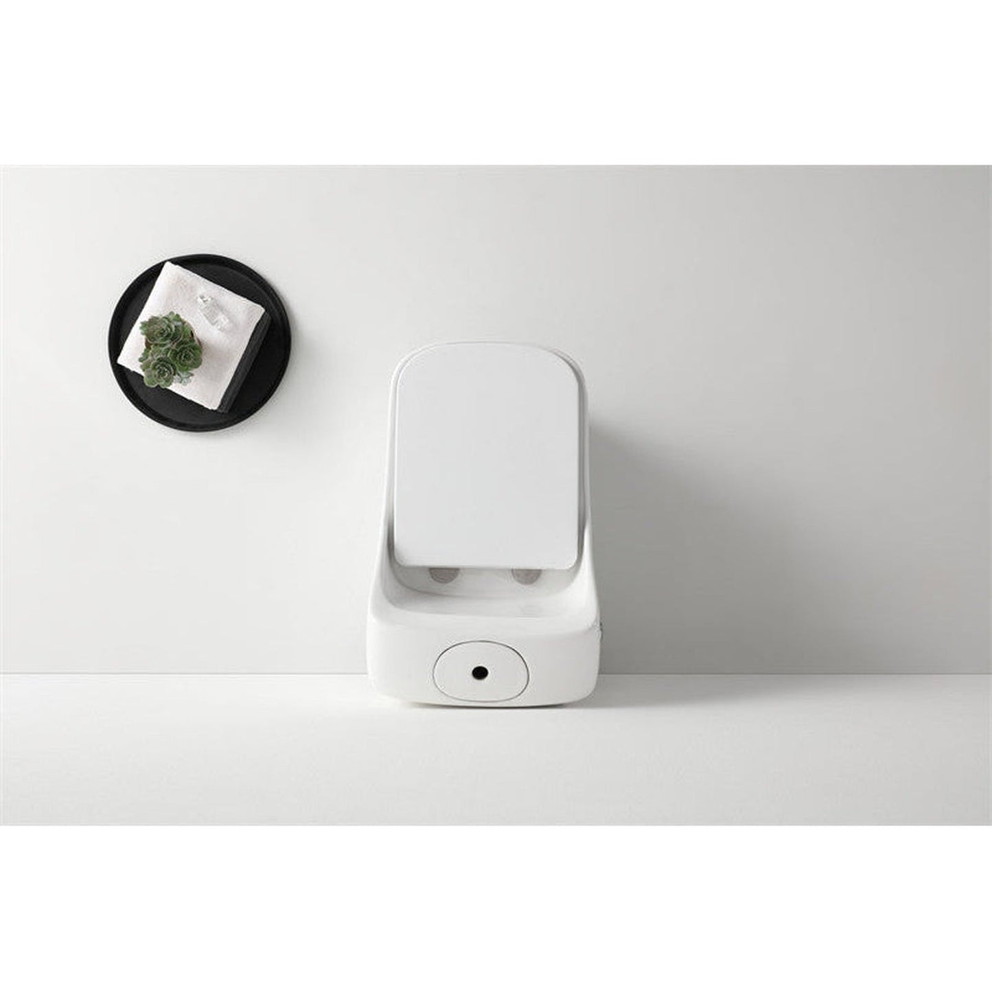 Moreno BENO White Single Flush Square Toilet
