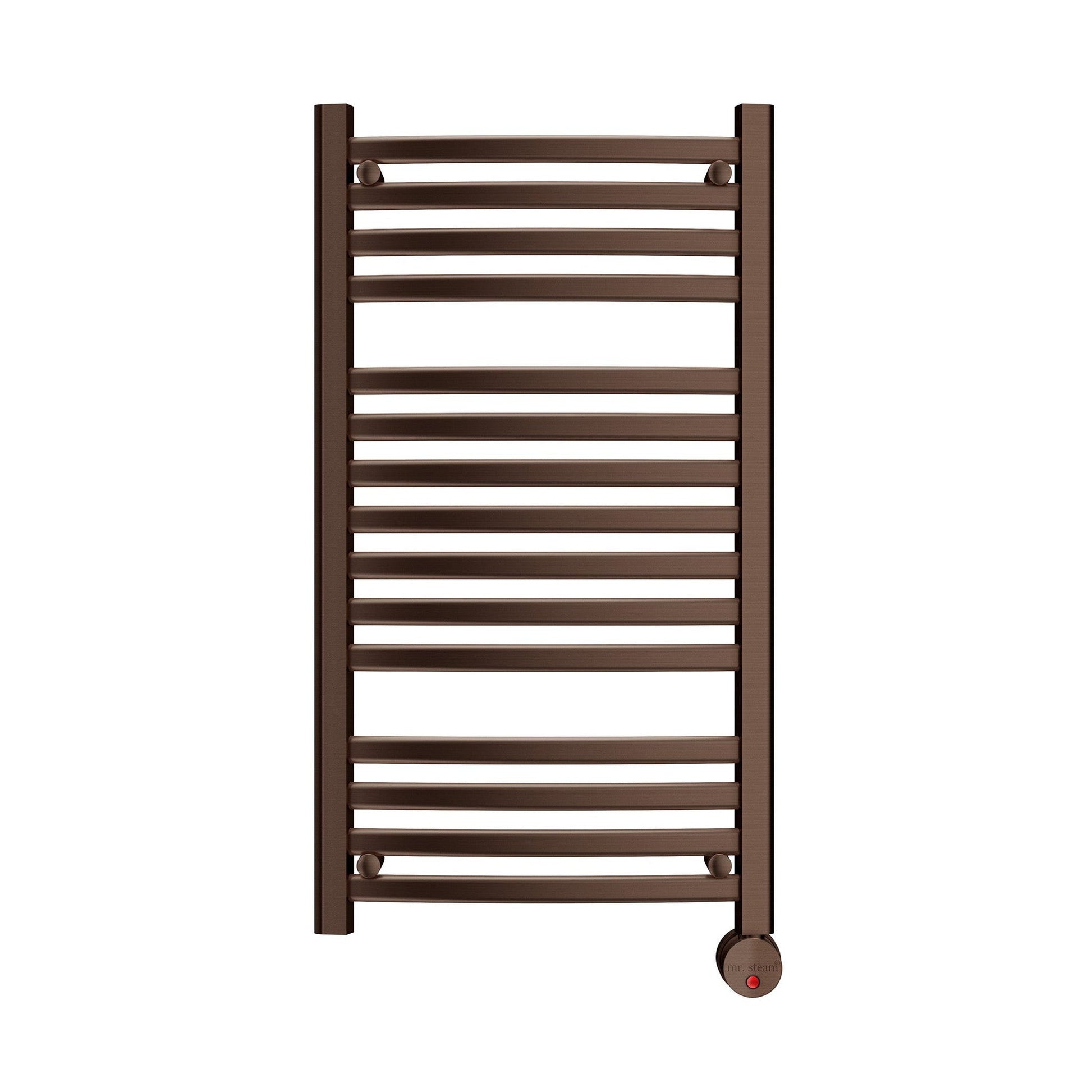 MrSteam Broadway 36" Wall-Mounted Towel Warmer in Brushed Bronze