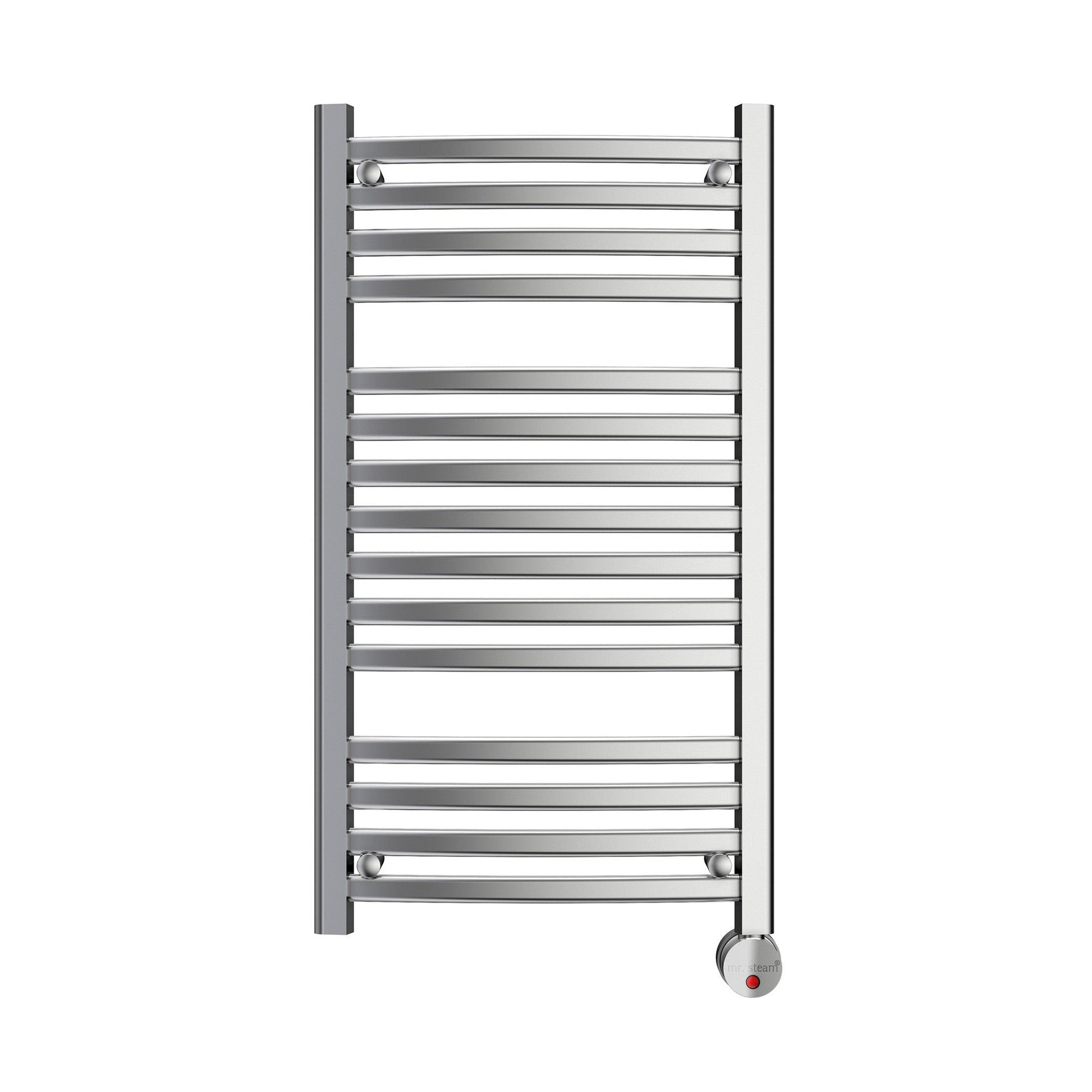 MrSteam Broadway 36" Wall-Mounted Towel Warmer in Brushed Nickel