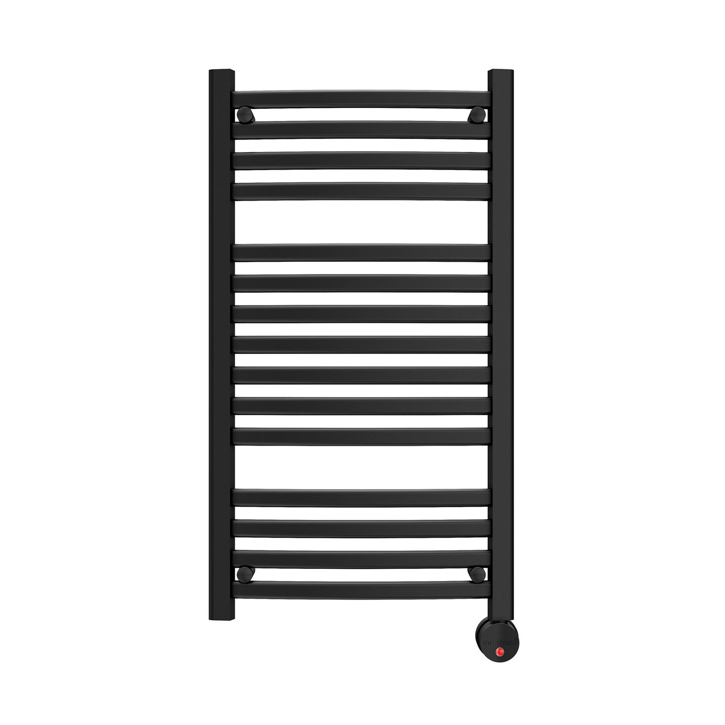 MrSteam Broadway 36" Wall-Mounted Towel Warmer in Matte Black