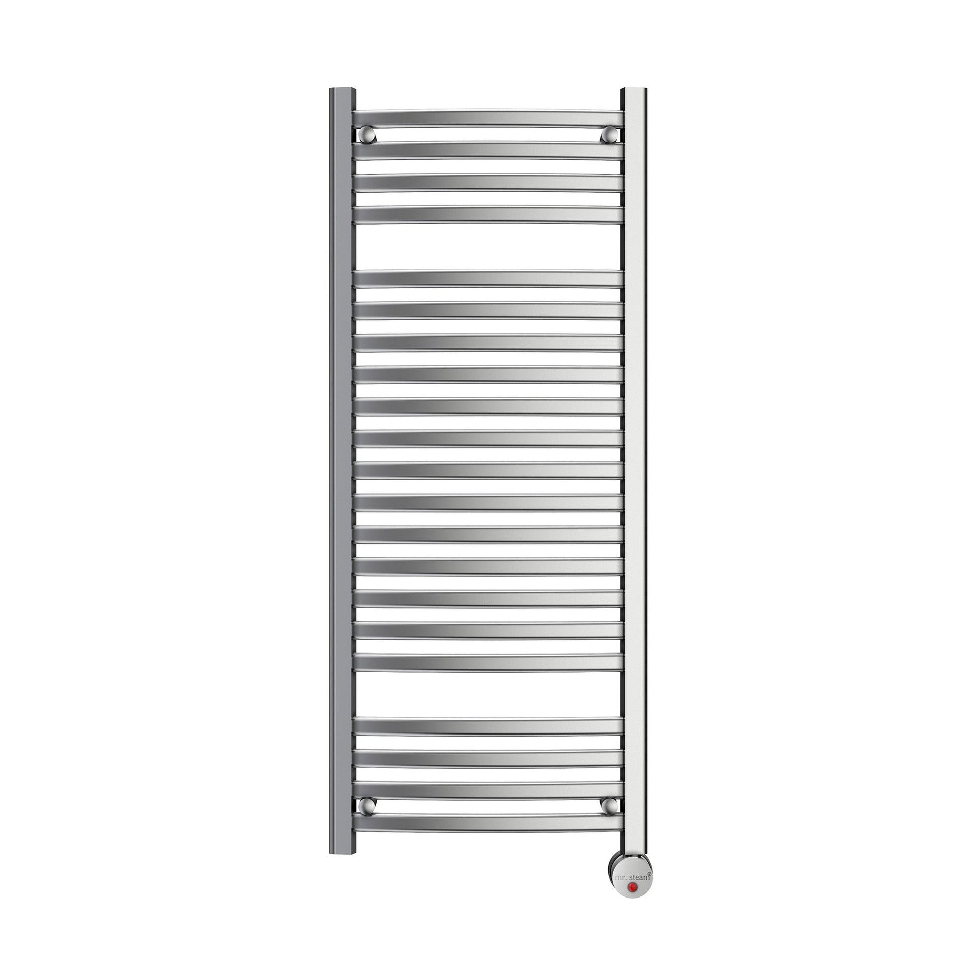 MrSteam Broadway 48" Wall-Mounted Towel Warmer in Brushed Nickel
