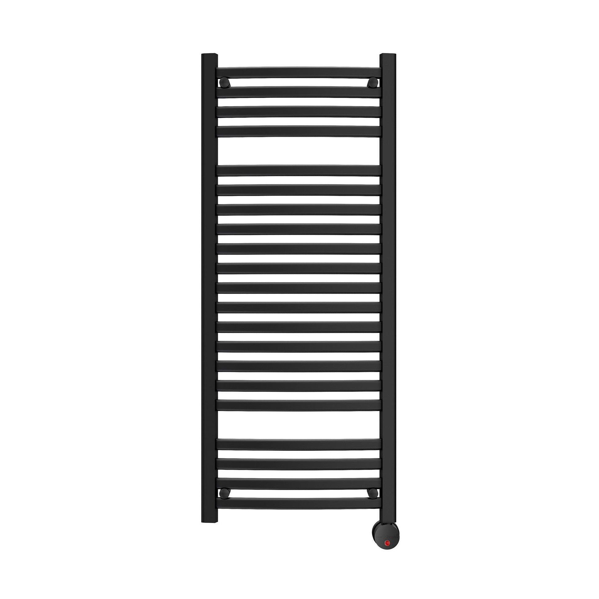 MrSteam Broadway 48" Wall-Mounted Towel Warmer in Matte Black