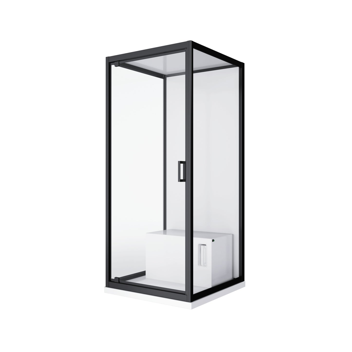 MrSteam SteamPod 83" Indoor/Outdoor Freestanding Personal Steam Room