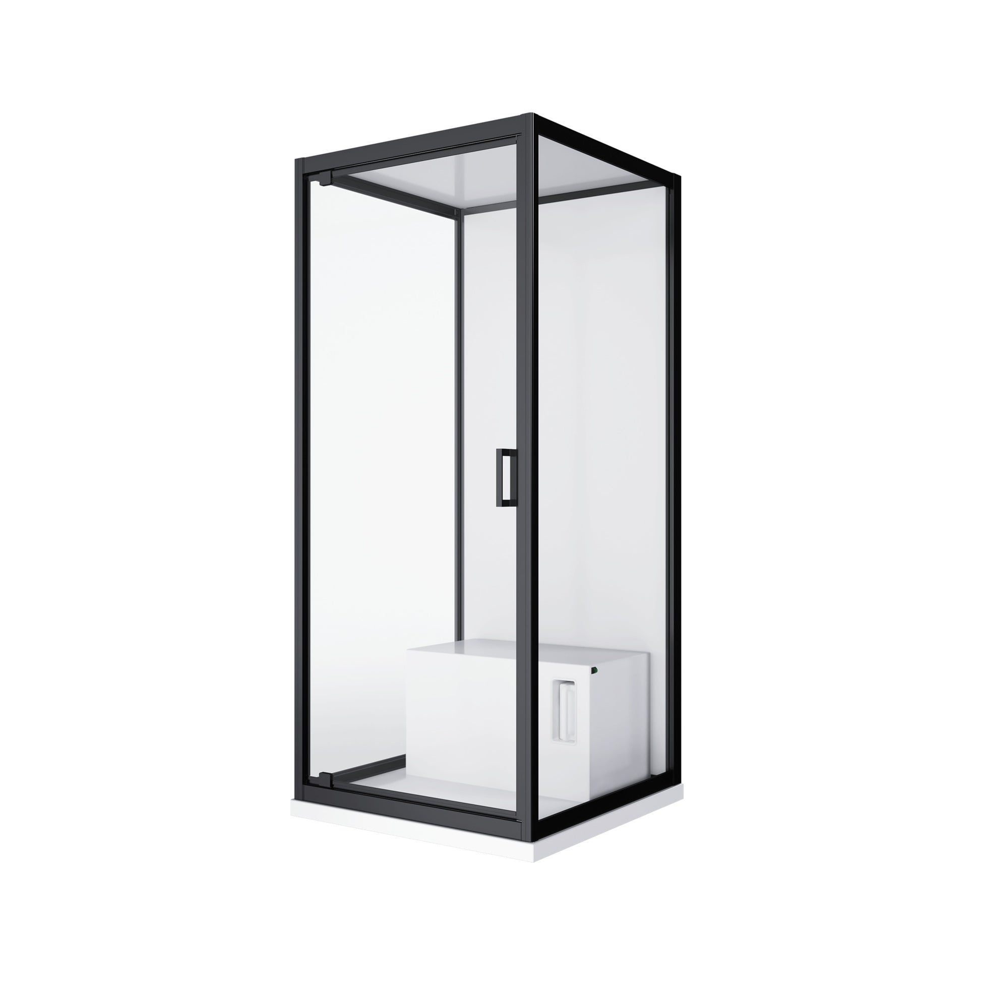 MrSteam SteamPod 83" Indoor/Outdoor Freestanding Personal Steam Room