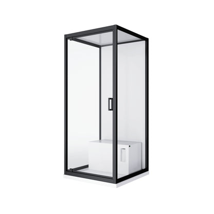 MrSteam SteamPod 83" Indoor/Outdoor Freestanding Personal Steam Room