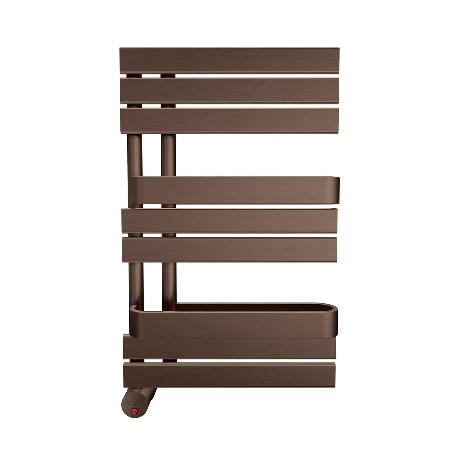 MrSteam Tribeca 2" Wall-Mounted Towel Warmer in Brushed Bronze
