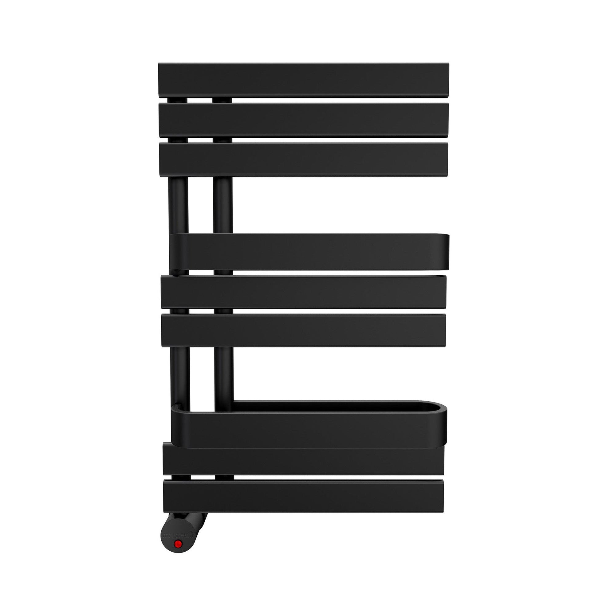 MrSteam Tribeca 2" Wall-Mounted Towel Warmer in Matte Black
