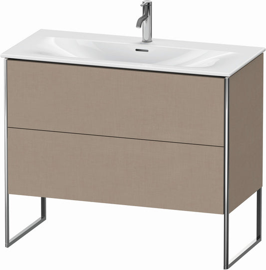 Duravit XSquare 40" Linen Two Drawer Floorstanding Vanity Unit (XS452507575)