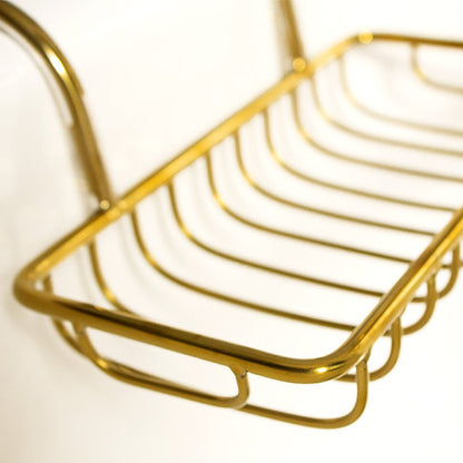 Nantucket Sink Over-Sink Brass Soap Holder