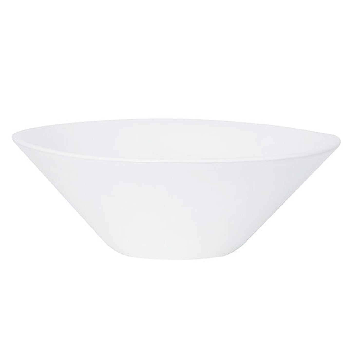 Nantucket Sinks Brant Point 17" Round Low-Profile Porcelain Enamel Glazed White Ceramic Vessel Sink