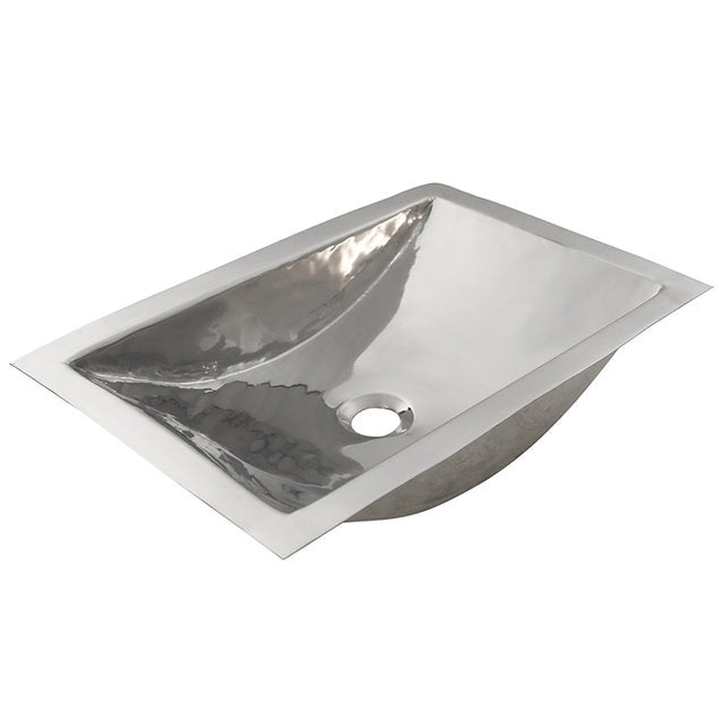 Nantucket Sinks Brightwork Home 20" W x 13" D" Rectangular Polished Stainless Steel Dualmount Sink