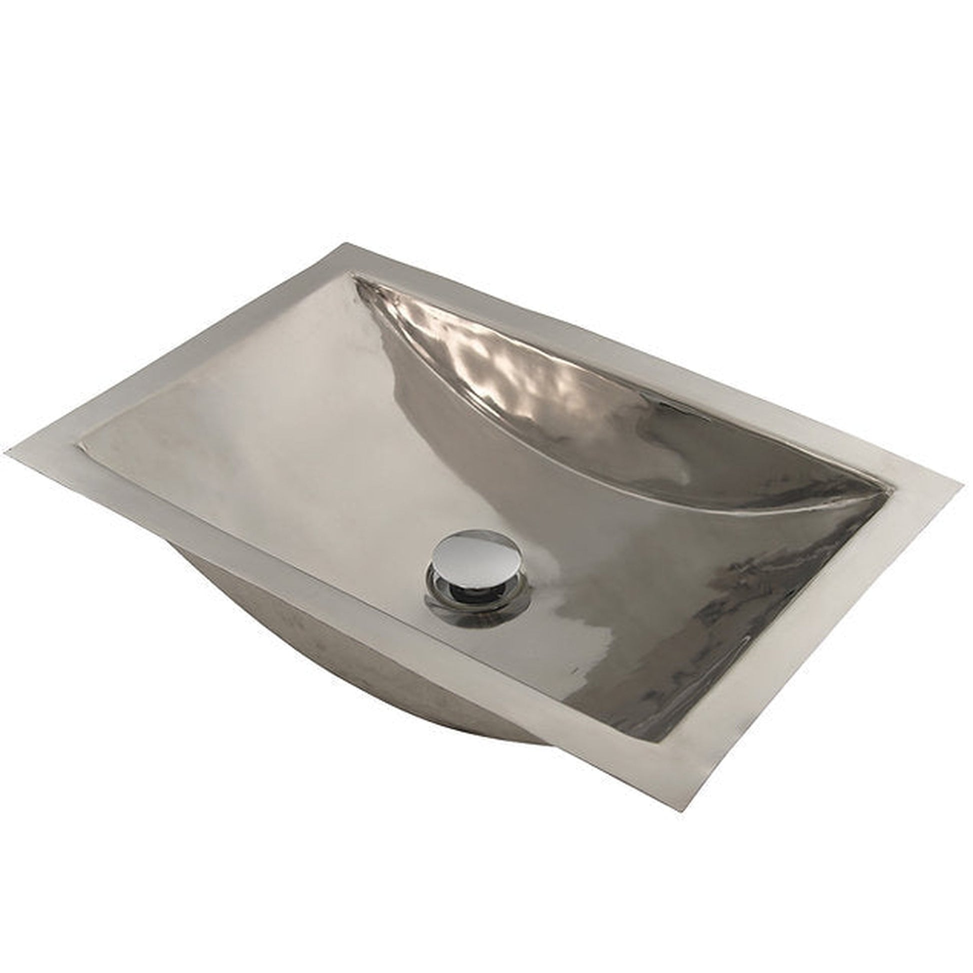 Nantucket Sinks Brightwork Home 20" W x 13" D" Rectangular Polished Stainless Steel Dualmount Sink