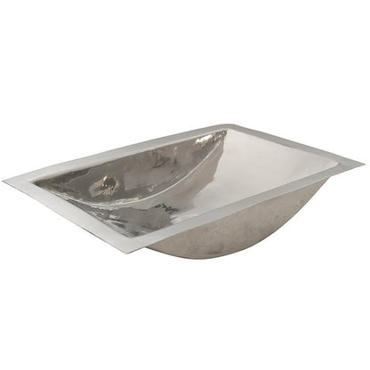 Nantucket Sinks Brightwork Home 20" W x 13" D" Rectangular Polished Stainless Steel Dualmount Sink