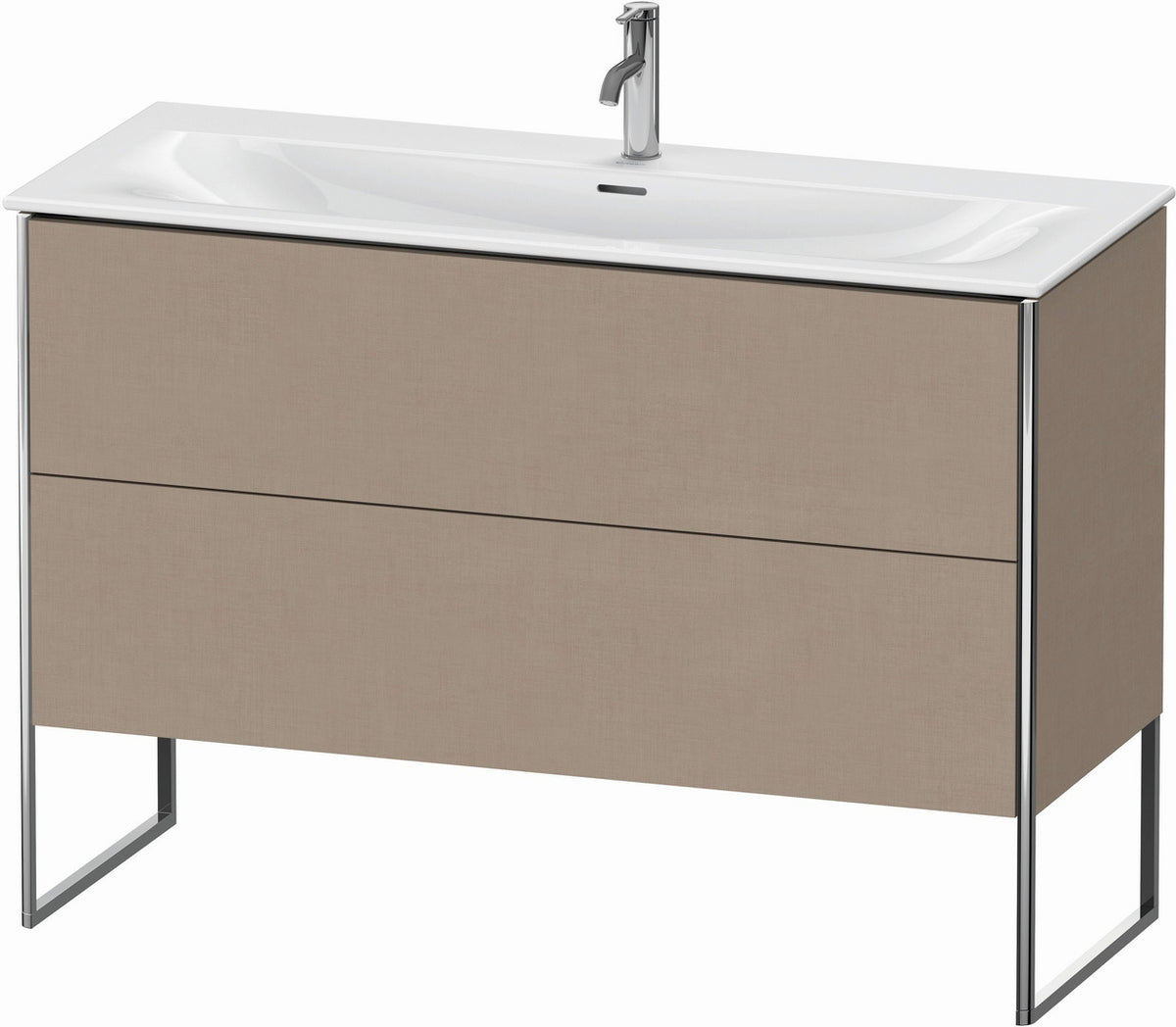 Duravit XSquare 48" Linen Two Drawer Floorstanding Vanity Unit (XS452607575)