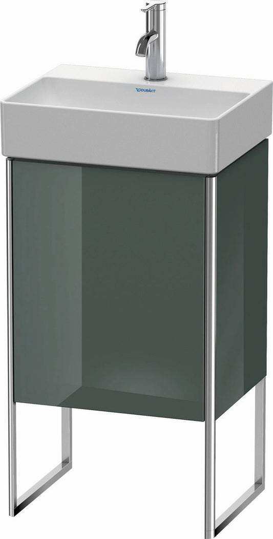 Duravit XSquare 17" Dolomite Gray One Door Floorstanding Vanity Unit (XS4441L3838)
