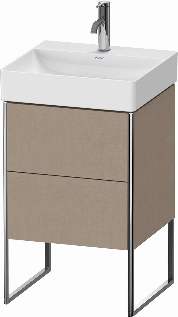Duravit XSquare 19" Linen Two Drawer Floorstanding Vanity Unit (XS443907575)