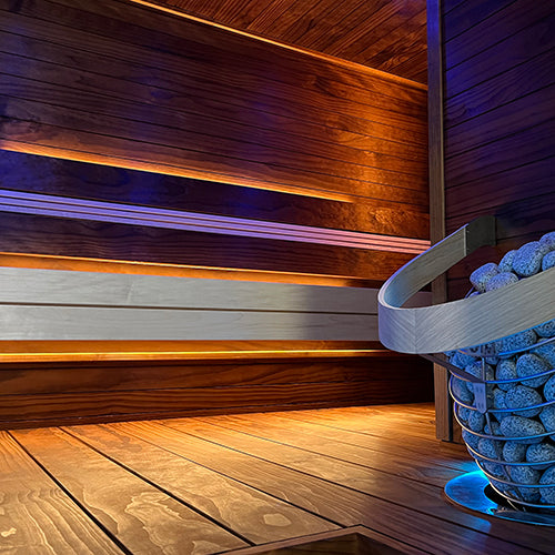 PROSAUNAS 10-Ft Universal Sauna Light Kit With Two 10-Ft Flexible LED Strips