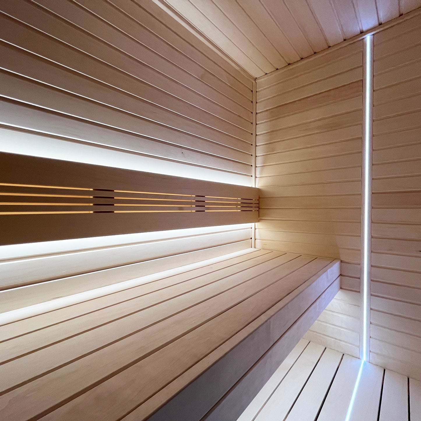 PROSAUNAS 10-Ft Universal Sauna Light Kit With Two 10-Ft Flexible LED Strips