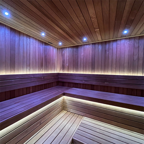 PROSAUNAS 10-Ft Universal Sauna Light Kit With Two 10-Ft Flexible LED Strips