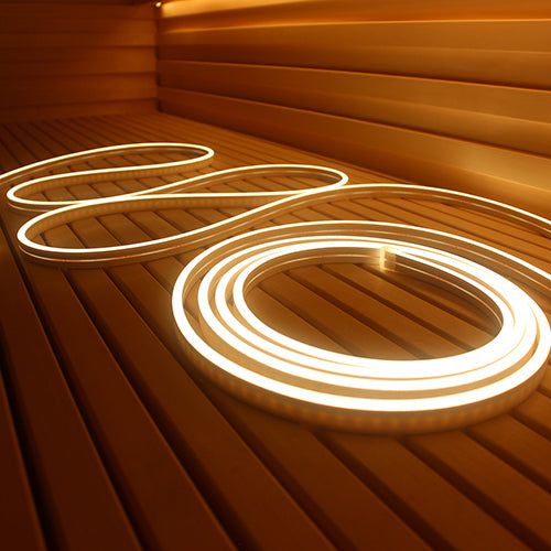 PROSAUNAS 10-Ft Universal Sauna Light Kit With Two 10-Ft Flexible LED Strips