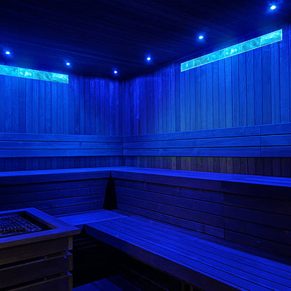PROSAUNAS 12" x 48" Pink Small Himalayan Salt Feature