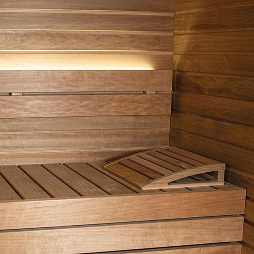 PROSAUNAS Cedar Ergonomic Sauna Headrest
